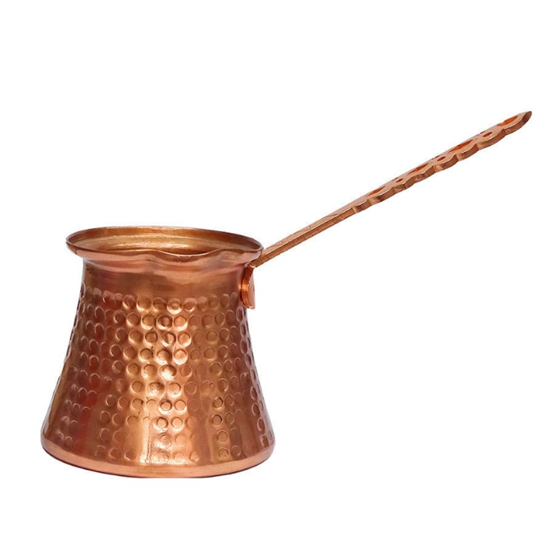 Coffee Equipment For Camping - Cafetière turque en cuivre, poignée en