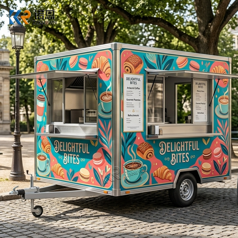 Coffee Van Equipment - Équipement de grill à taille personnalisée,