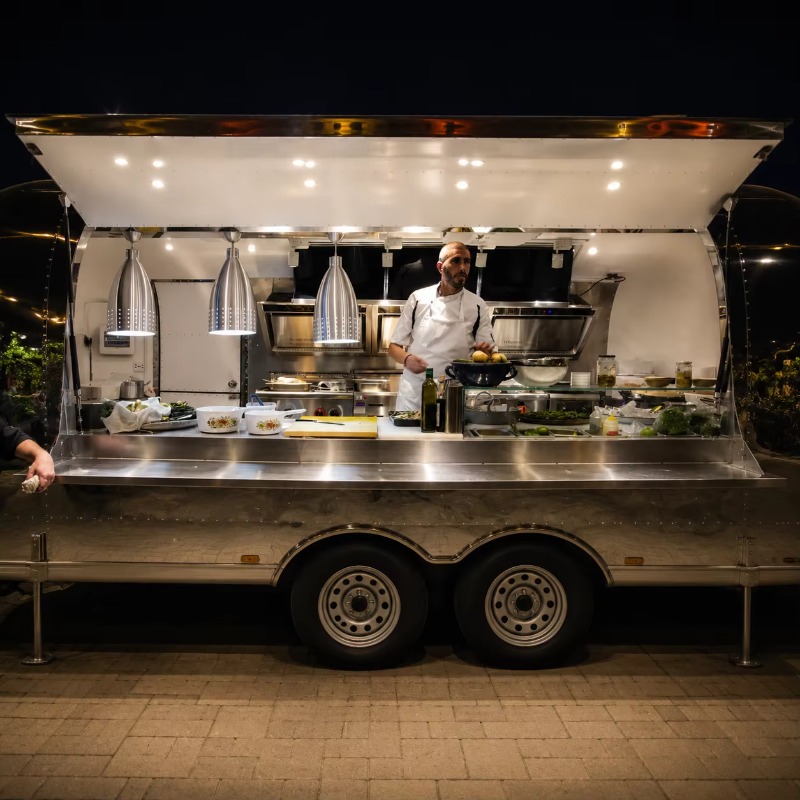 Coffee Van Equipment - Food Truck, remorque à café, camion