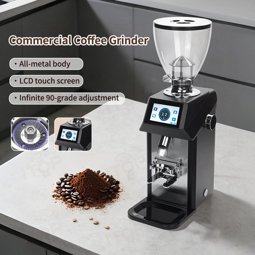 Moulin à café électrique ITOP  - Coffee Grinder Burr Flat avis et prix