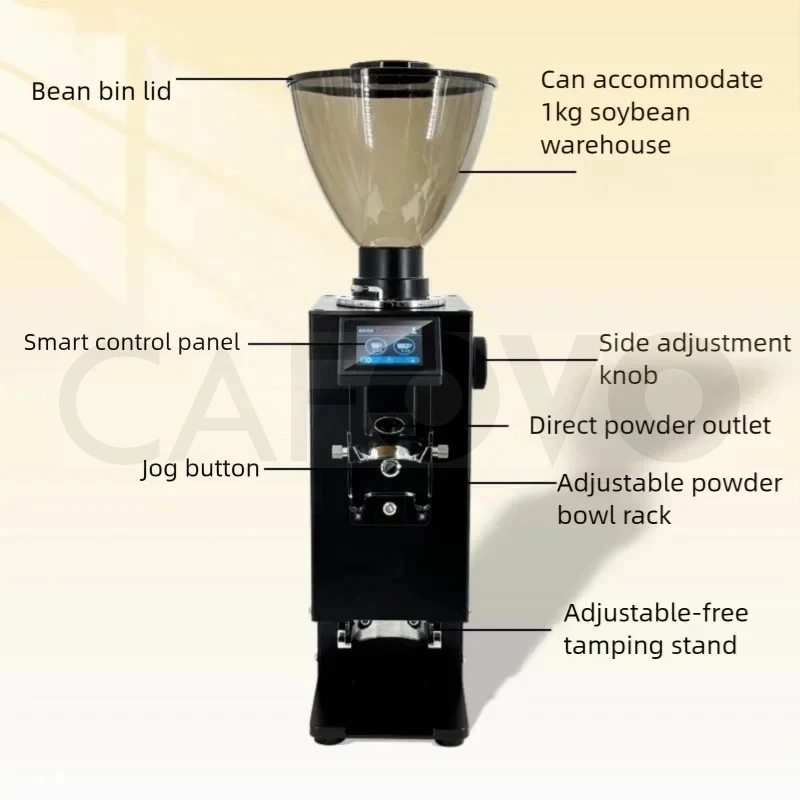 CAFOVO K64Y Moulin à café auto - Coffee Grinder Burr Flat avis et prix