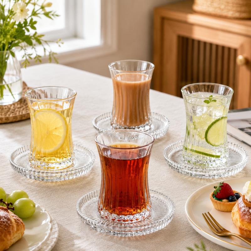 Ensemble de 2 tasses et soucou - Espresso Shot Glass avis et prix